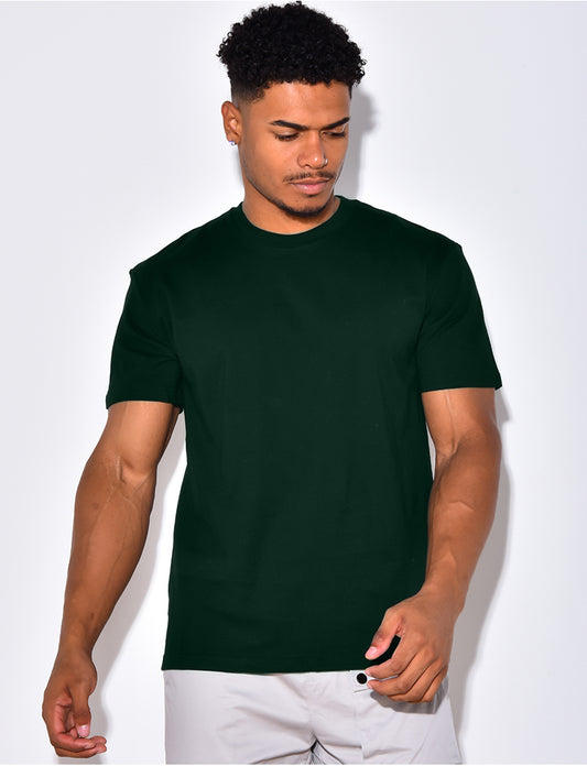 Short Sleeve T-shirt (with custom logo) - Green